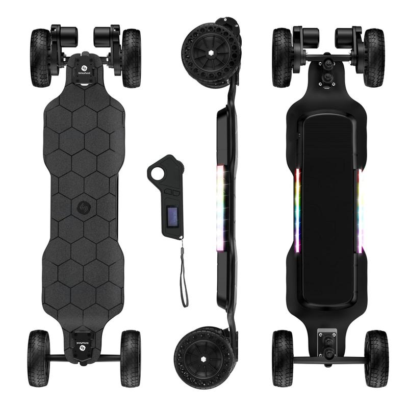 V10 32Mph Electric Skateboard, 3000W Brushless Motor, Remote Control, Electric Longboard for Adults & Teens