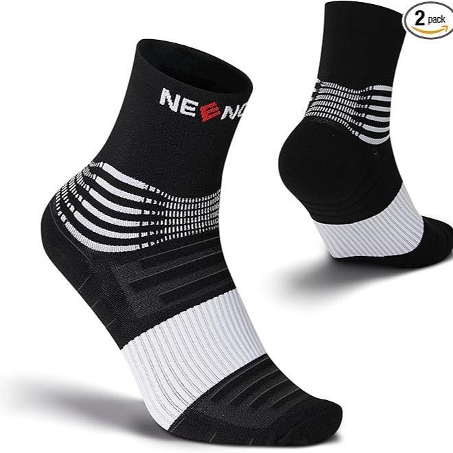 NEENCA Sports Socks for Runner,Workout, Gym, Basketball, Volleyball,Hiking