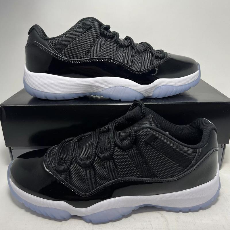 2024 Retro JJ11 Low Space Jam Black Basketball Shoes Men's Sneakers