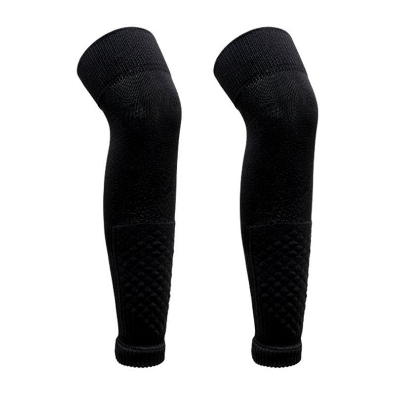 Breathable Soft Sports Leg Sleeves (1 Pair), Over The Knee Football Protective Gear, Football Accessories For Men & Women