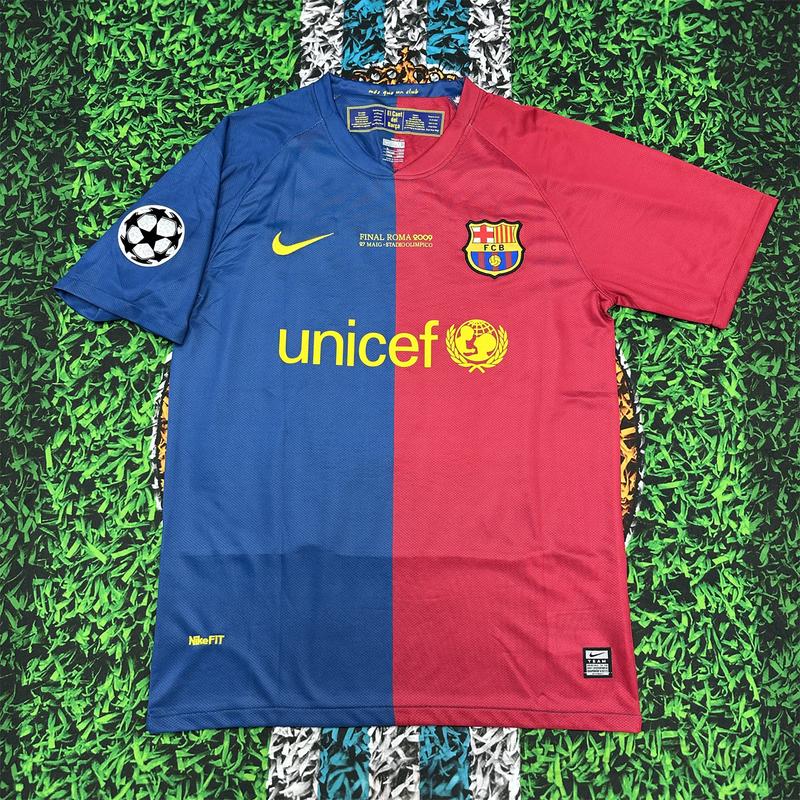 Nike 2009 Barcelona Home Vintage Jersey No. 10 Messi Soccer Jersey