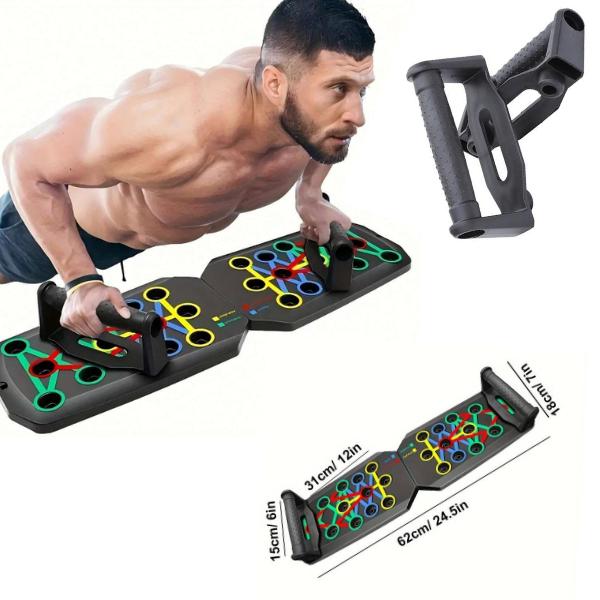 Mini Portable Push-Up Board – Compact, Multifunctional Fitness Tool for Abs & Upper Body | Home Gym Essential