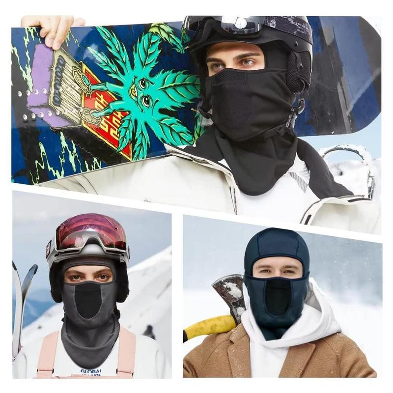 Balaclava Ski Mask, Winter Warm Face Mask for Cold Weather, Face Gear for Winter Skiing Snowboarding Motorcycling Ice Fishing