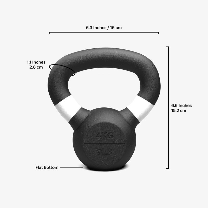 DMoose Kettlebells, Great for Dumbbell Weights Exercises, Full Body Workout Equipment Push up, Grip Strength and Strength Training