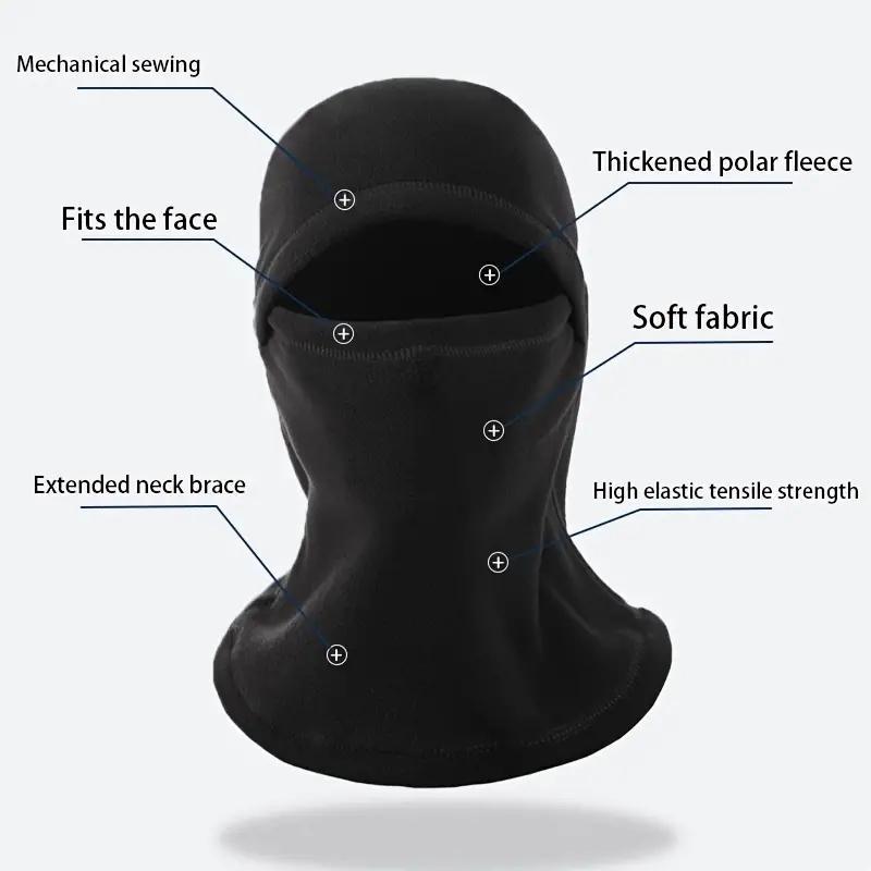 Winter Outdoor Sports Face Mask, 2 Counts Windproof Warm Face Cover, Outdoor Sports Face Mask for Skiing, Cycling, Running, Hiking