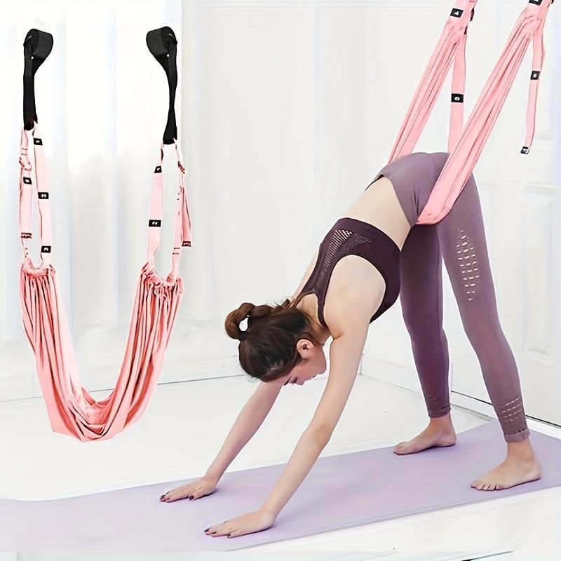 Yoga Stretching Rope - Premium Elastic Fitness Training Band for Home Gym Use, Improves Flexibility, Strengthens Muscles, and Enhances Posture - Perfect for Beginners and Professionals Alike