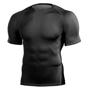 BRISIRA Workout Shirts Short Sleeve Athletic Shirt Gym Basketball Undershirt Breathable Stretchy Shrinkless