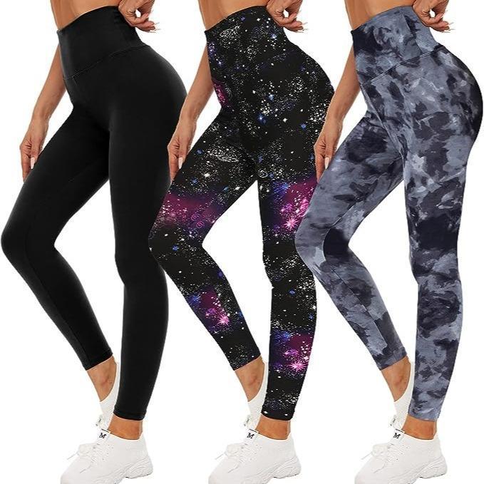 SHOWITTY Leggings for Women -Soft High Waisted Women Yoga Tummy Control Pants Workout Running