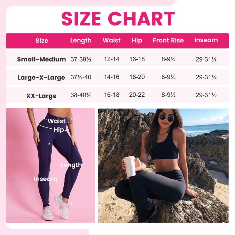 SHOWITTY Leggings for Women -Soft High Waisted Women Yoga Tummy Control Pants Workout Running