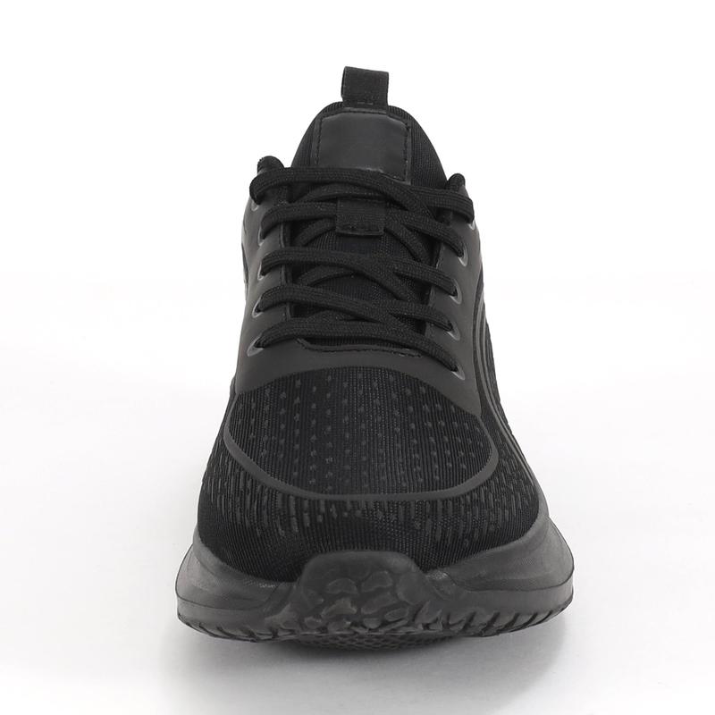 Comfy Lace-Up Running Sneakers for Men Knit and Breathable Design for Outdoor Activities