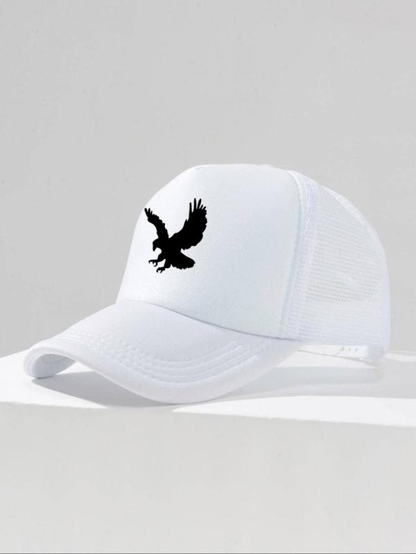 Eagle Wings Pattern Baseball Cap, Casual Outdoor Sports Hat for Men & Women, Adjustable Sun Protection Golf Hat for Daily Wear