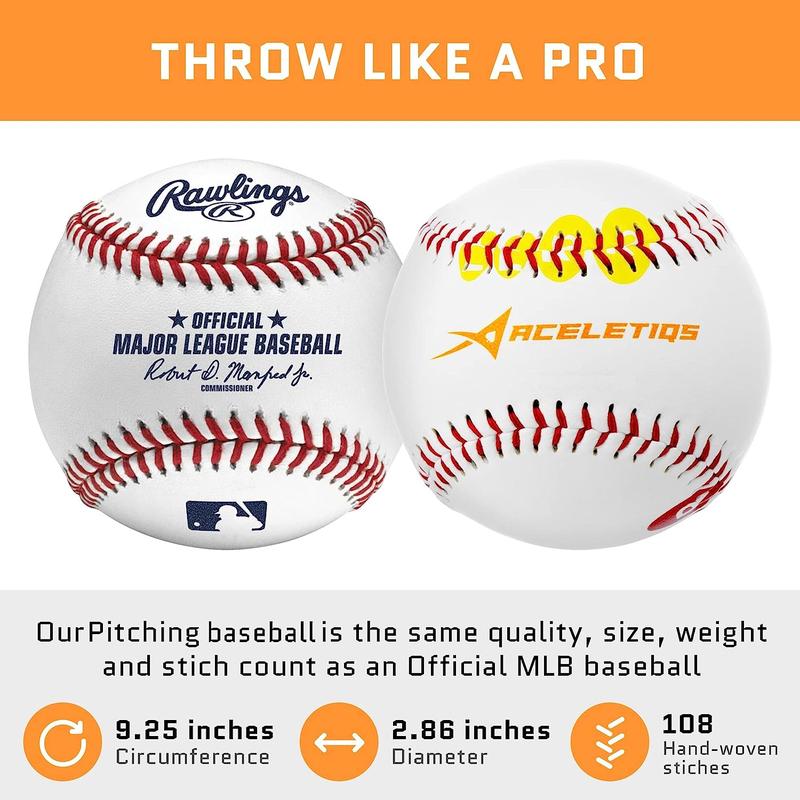 ACELETIQS Baseball Training Equipment for Youth | Baseball Training Ball | Baseballs | Baseball Accessories | Baseball Gear | Baseball Stuff | Beisbol