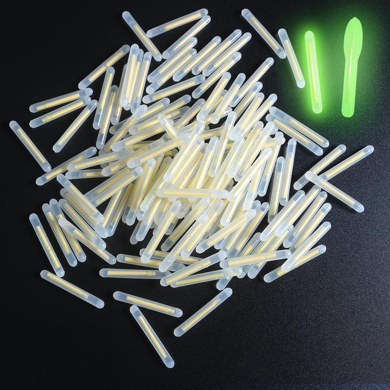 Fishing Float Light Stick, 100pcs set Fishing Float Luminous Fluorescent Stick, Fishing Accessories, Highlight Fluorescent Stick