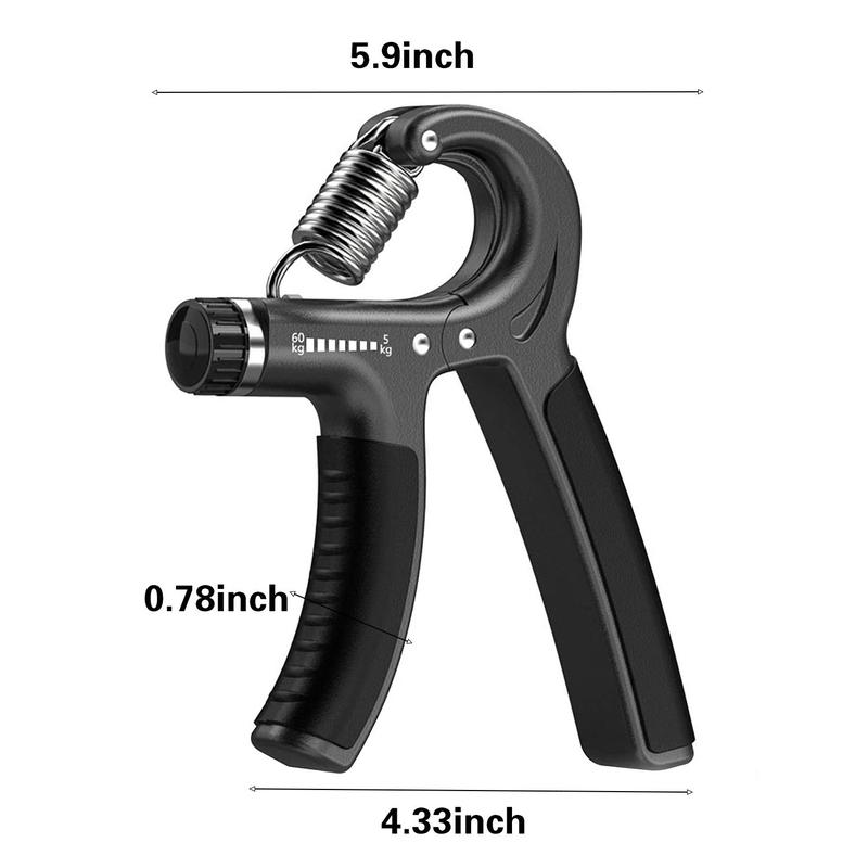 Hand Grip Strengthener, Wrist Strengthener, Forearm Gripper, Hand Workout Squeezer, Grip strength Trainer, Hand Grip Exerciser for Men and Women