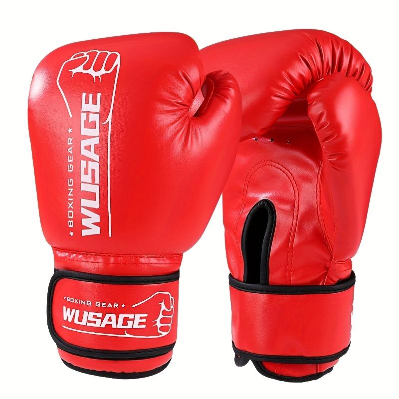 1 Pair Boxing Training Gloves For Men Women Who Are Beginner And Advanced Boxers Ideal For Kickboxing MMA, MuayThai, Sparring, Punching And Heavy Bag Workouts