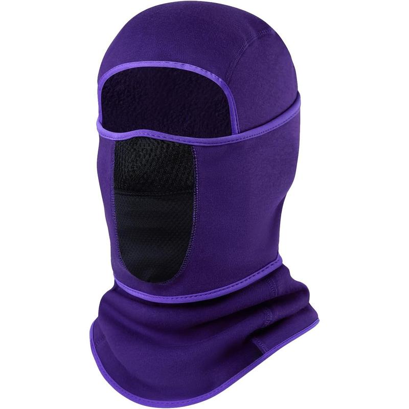 Balaclava Ski Mask (with Breathable Holes) Windproof Winter Fleece Neck Face Warmer for Men&Women