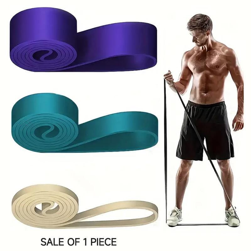 Random Color Sports Resistance Band, 1 Count Multi-purpose Training Elastic Band, Resistance Band for Slimming Bodybuilding Training, Gymtok