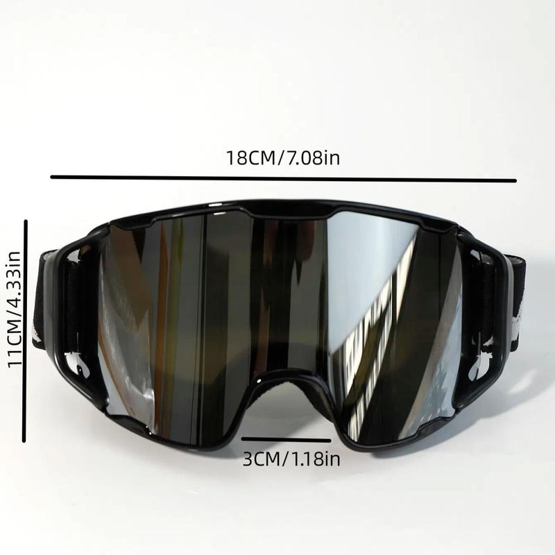 Ski Goggles, UV Protection Snowboard Goggles, Strong Light and Sand Protection Goggles, Reduce Visual Fatigue Goggles for Men, Women and Teenagers