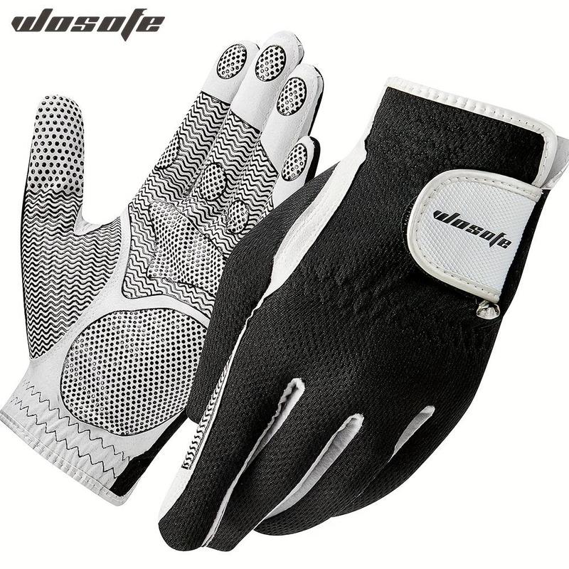 Men's Left Hand Breathable Mesh Golf Glove, 1 Count Single High Quality Breathable Mesh Non-slip Sports Glove, Gym Accessories