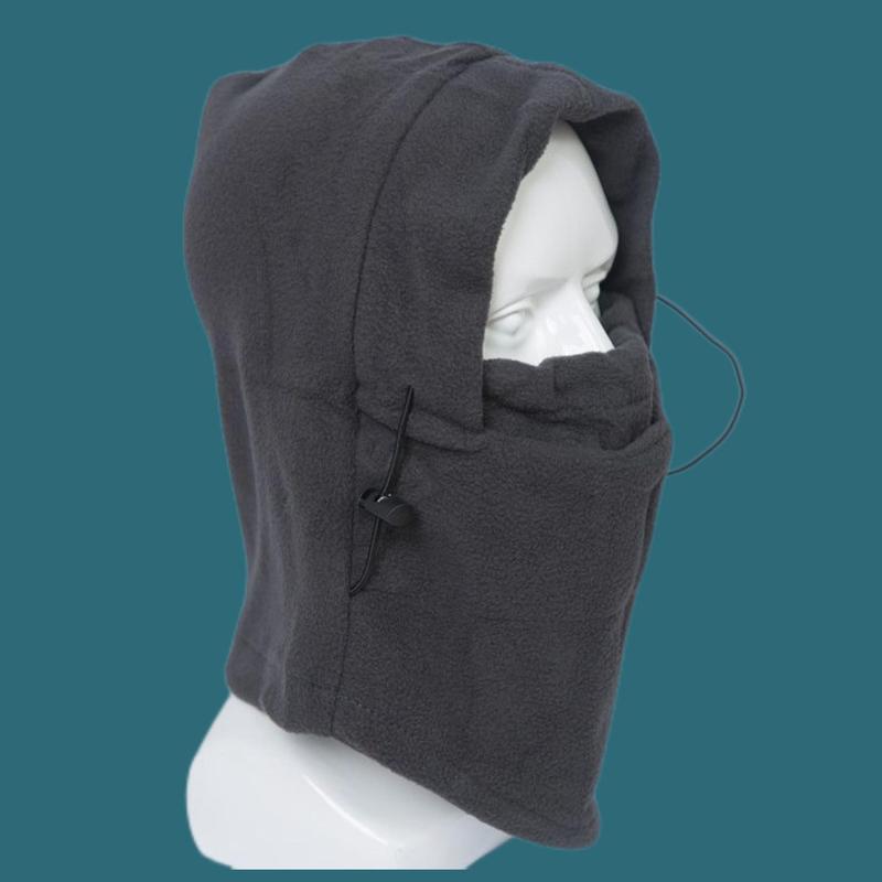 Outdoor Cycling Fleece Face Mask, Windproof Warm Hat for Men & Women, Winter Warm Face Mask for Outdoor Sports