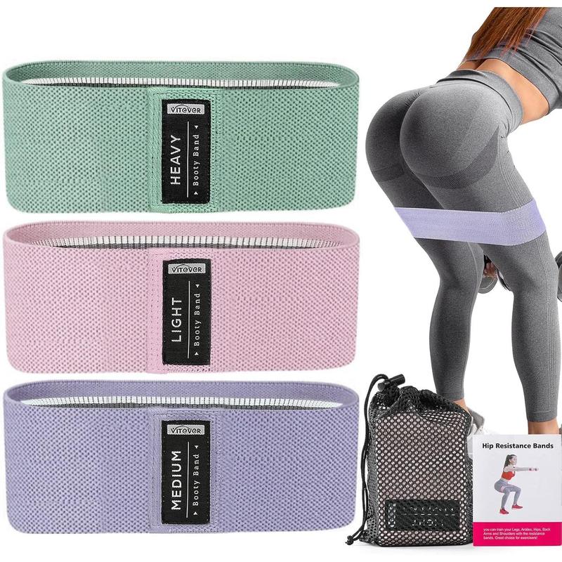 Resistance Bands for Working Out, Booty Bands Exercise Bands for Physical Therapy, Stretch Bands for Booty, Legs, Arm, Whole-Body Fitness, Stretching, Women & Men Workout