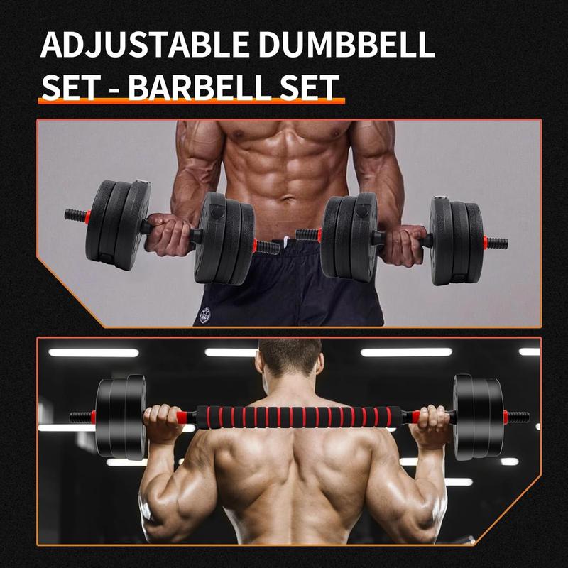 44bls Adjustable Dumbbell Set for Home Gym Fitness