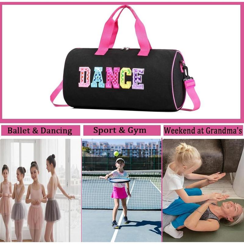 Dance Duffle Bag for , Toy Storage Bag,Weekend Bag,Overnight Bag,Gymnastics bag 17