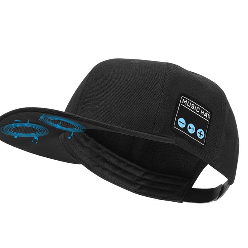 2024 NEW Hat with Bluetooth Speaker Adjustable Bluetooth Hat Wireless Smart Loudspeaker Cap For Outdoor Sport Baseball Cap With Mic