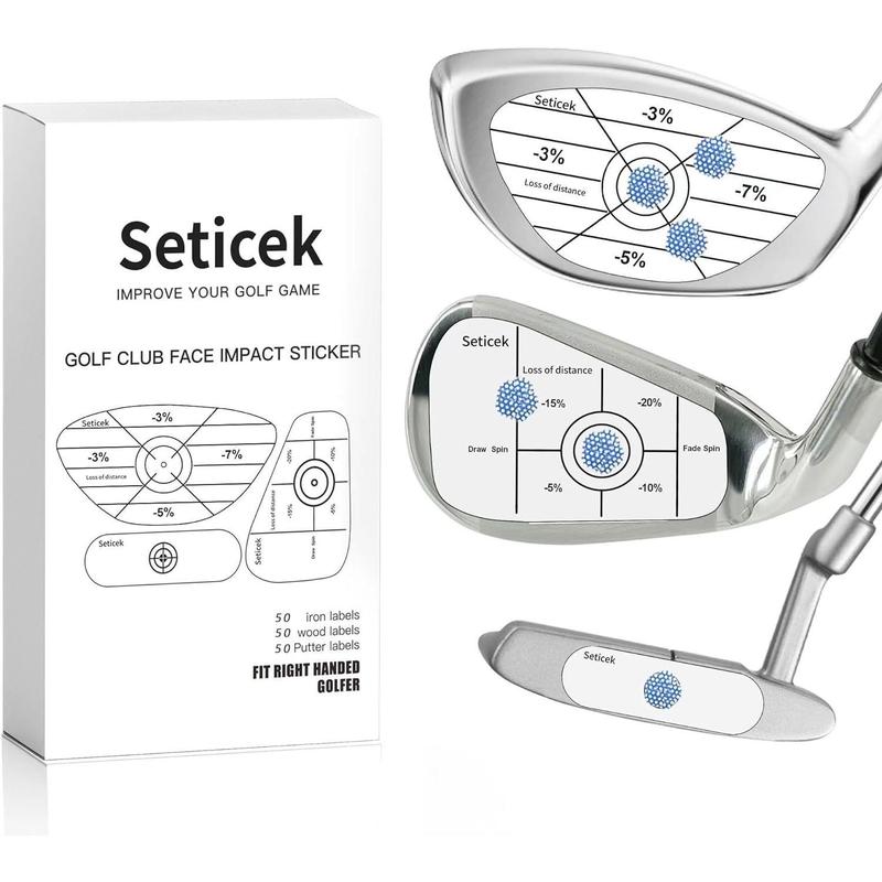 Golf Impact Tape Labels Self-Teaching Sweet Spot and Consistency Analysis  Improve Golf Swing Accuracy and Distance Choose Between 150 Pc and 300 Pc