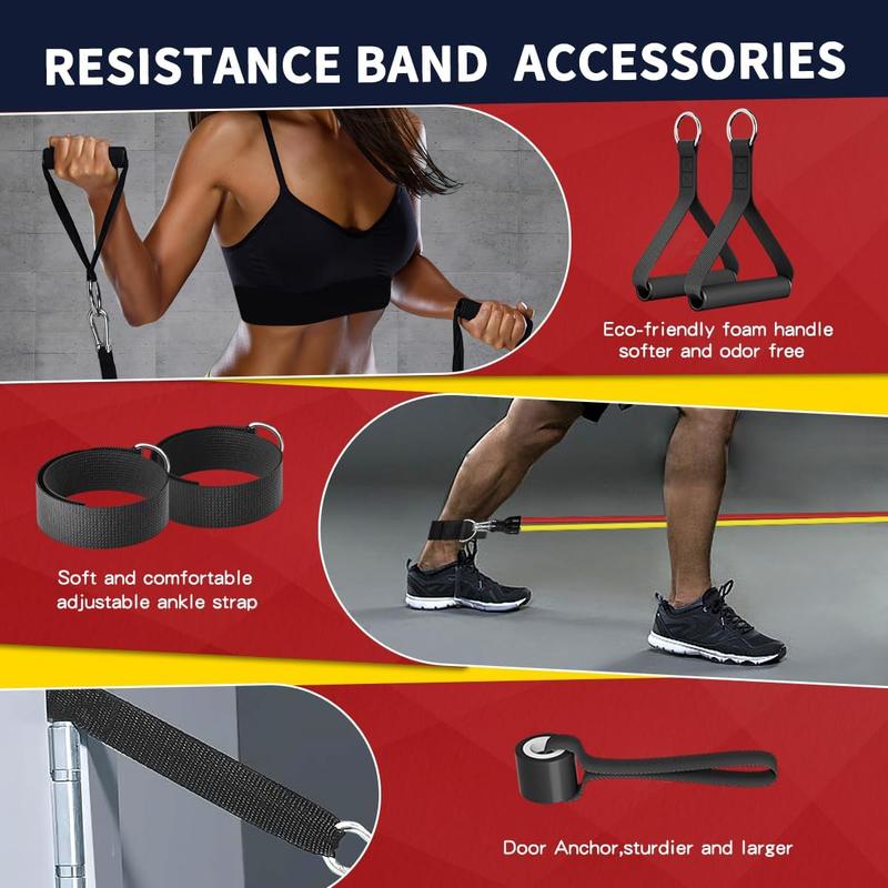 Exercise Bands for Working Out and Resistance Training - Resistance Band