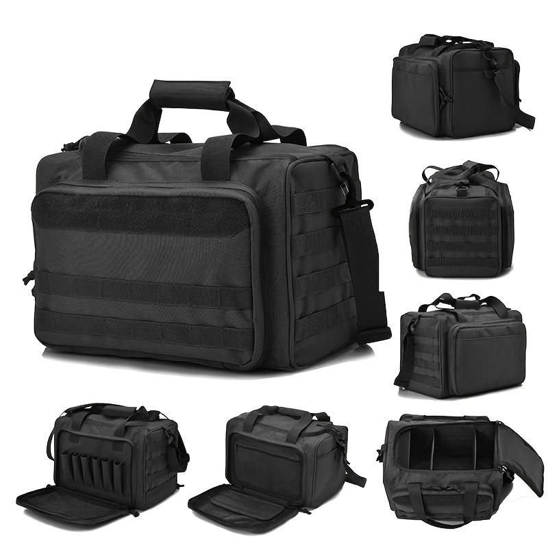 Tactical Gun Range Package-7.93 Gallon Capacity Pistol Range Package, Outdoor Hunting Shooting Range Pistol Bag-Can Accommodate Other Shooting Equipment, Camping Storage Bag,